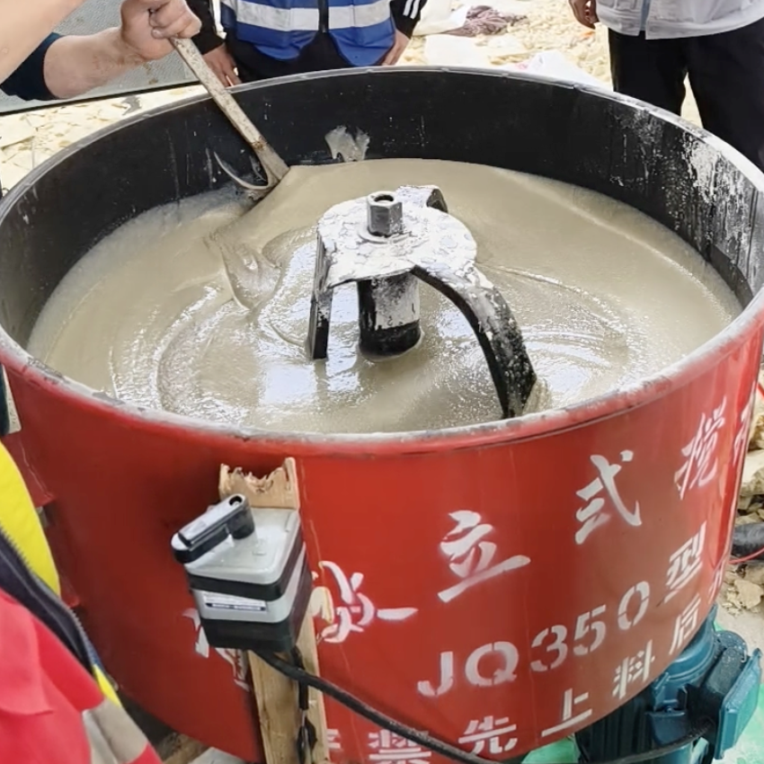 尚志汽轮机余热压缩机导热油设备底座耐高温环氧树脂灌浆料